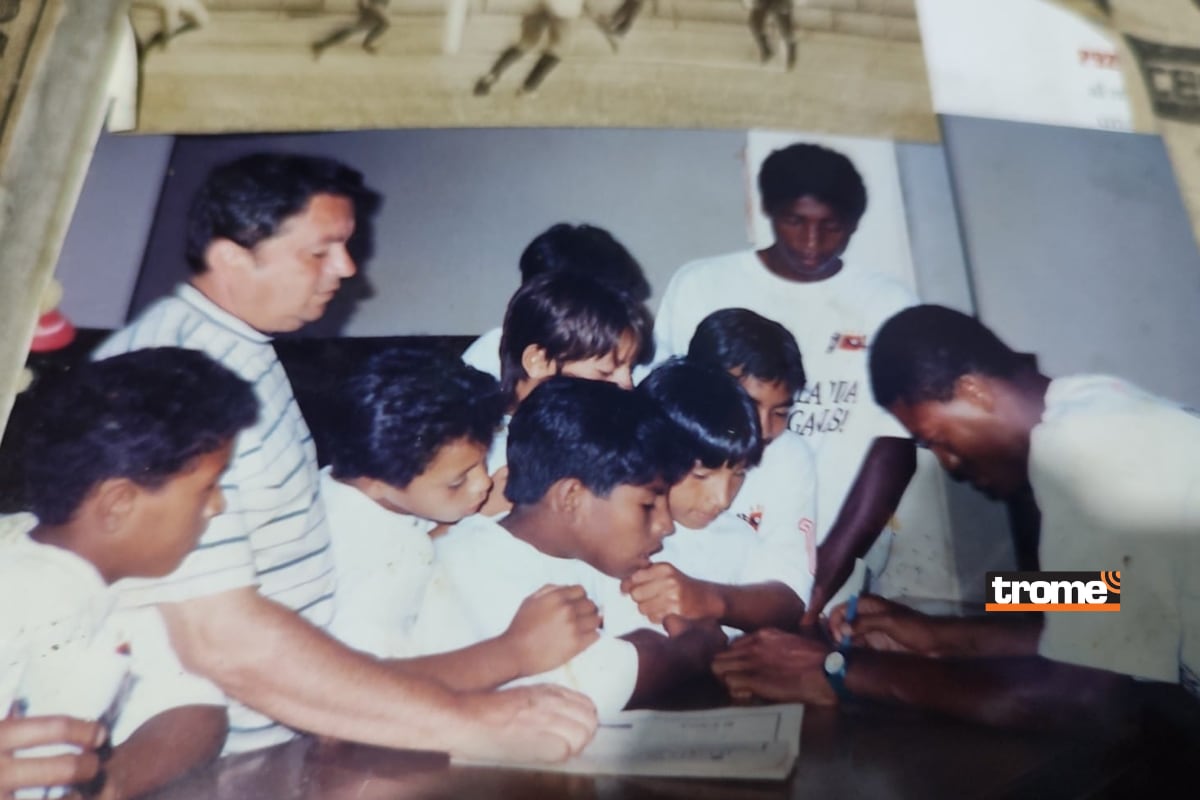Cuto Guadalupe de niño. Foto: Trome
