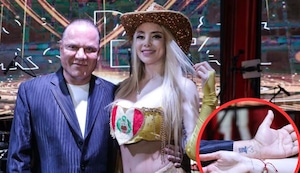 Brad Pizza y su novia Aixa Sosa se hacen tatuajes y lucen anillos simbólicos