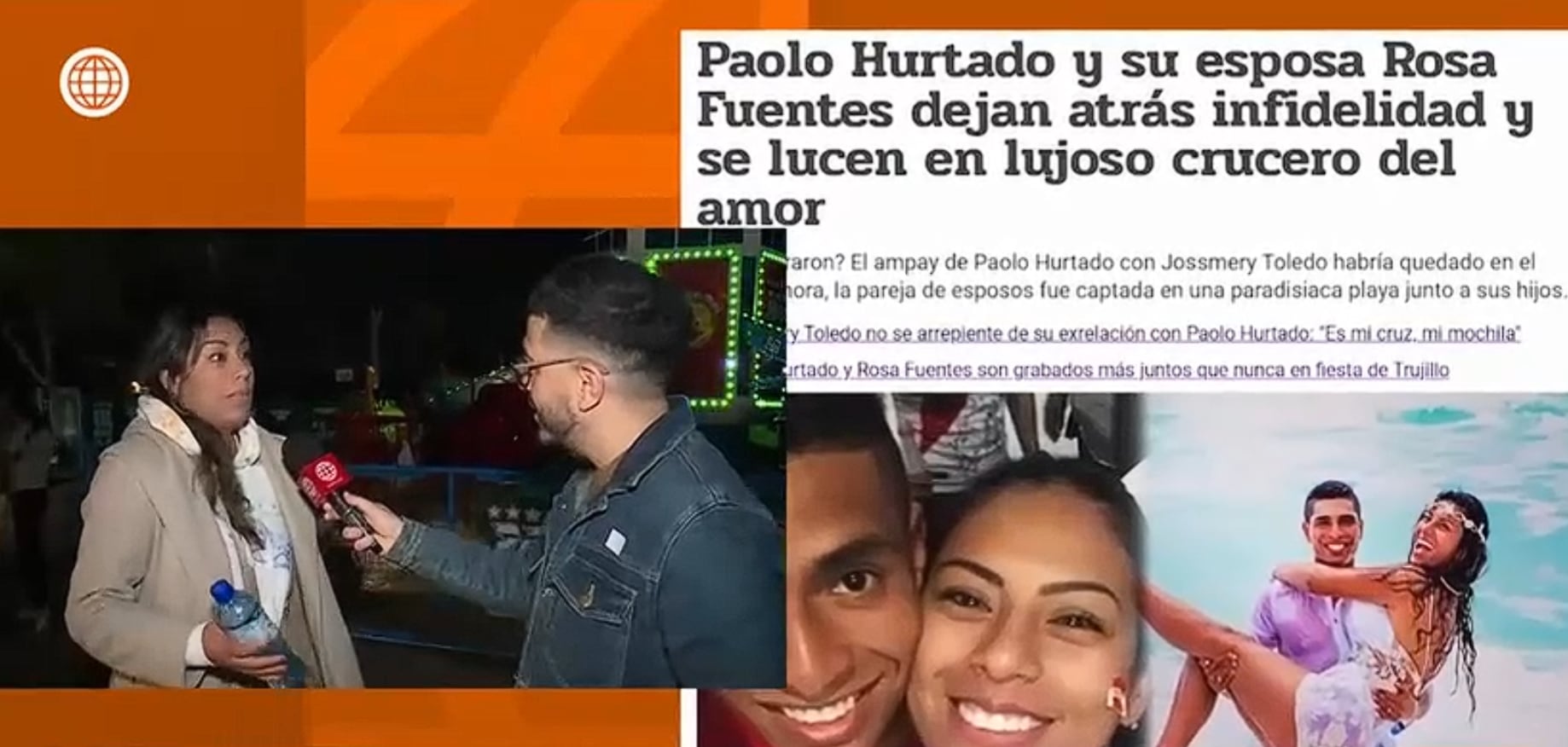 Rosa Fuentes brinda detalles de la relación actual que lleva con el futbolista. (Foto: América Espectáculos)