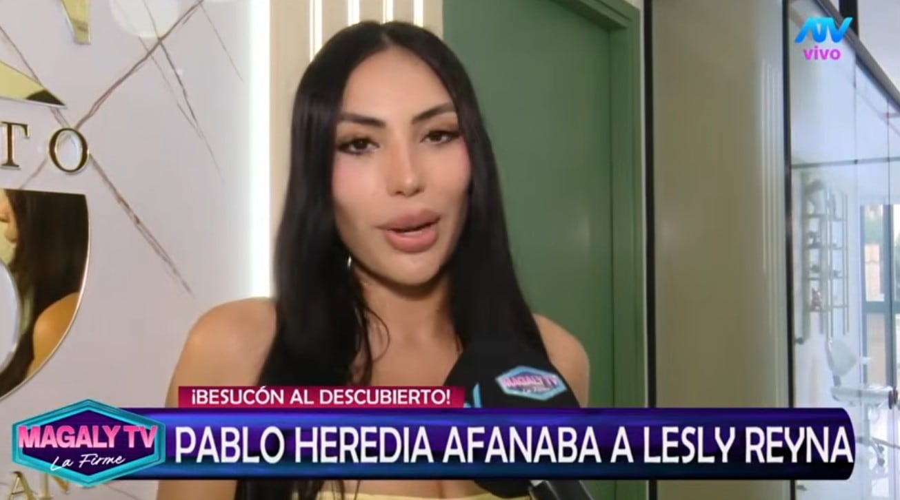 Lesly Reyna habla de Pablo Heredia y Shirley Arica.