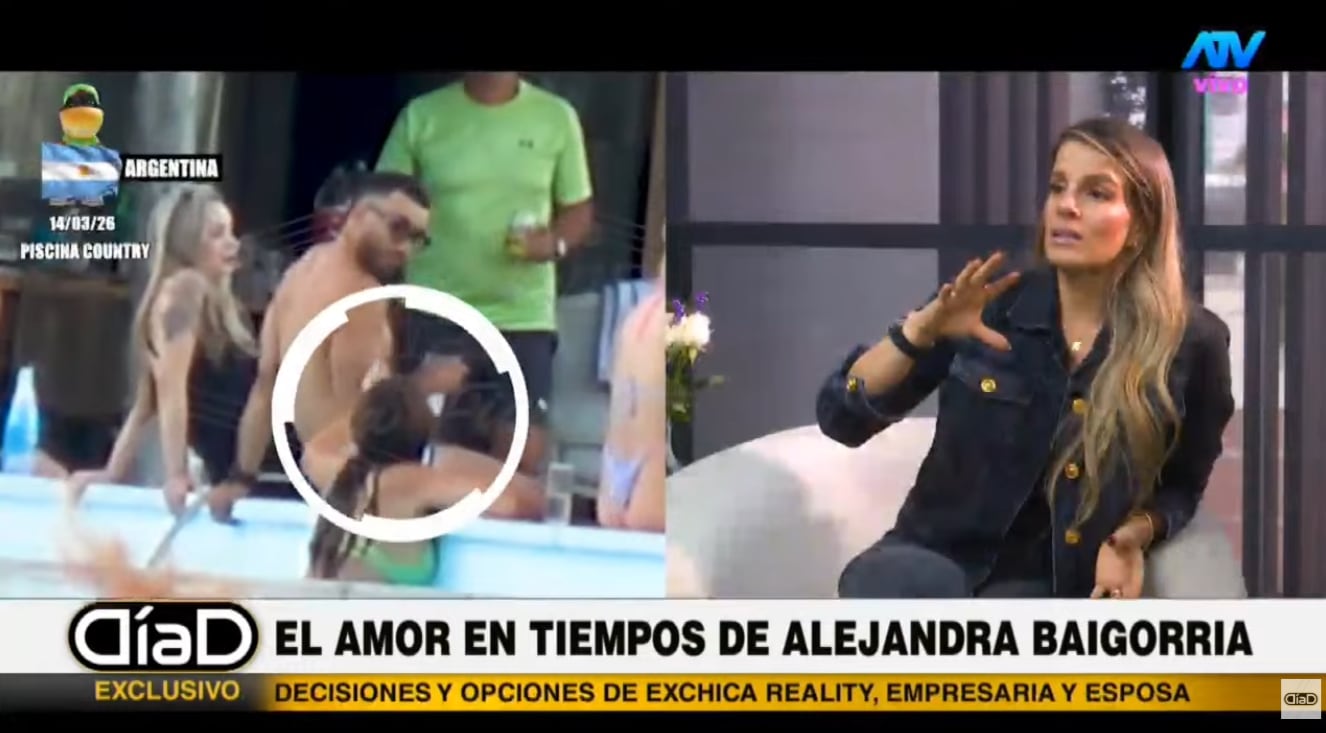 Alejandra Baigorria dice que siempre supo que Said Palao iba a una despedida de soltero en un yate.