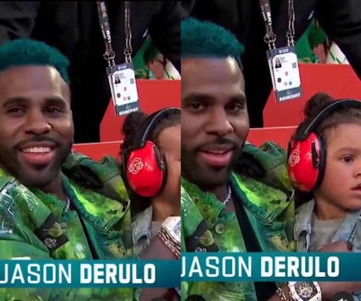 Jason Derulo en el Super Bowl 2023. (Foto: Captura @nfl).