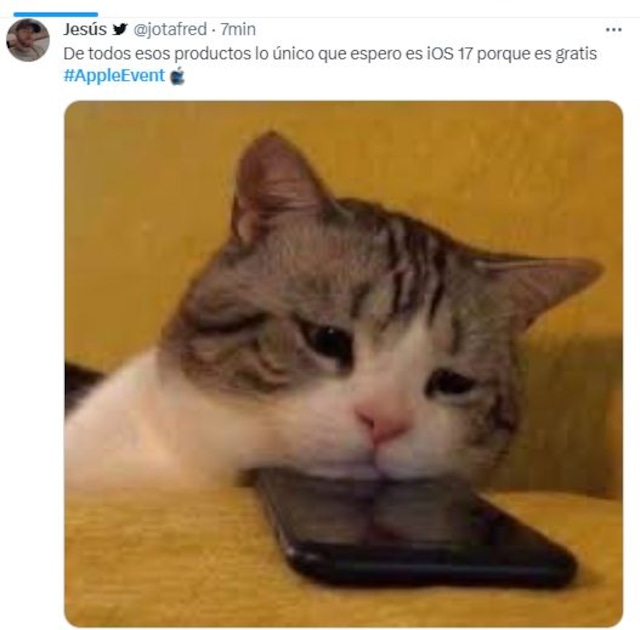 Los memes más divertidos del lanzamiento del iPhone 15 (Foto: Twitter)