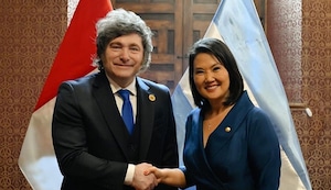 ¡Milei se reunió con Keiko antes de la juramentación! Ratifican alianza entre Perú y Argentina en histórica cita en Lima