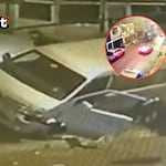 ¡De película! Mujer persigue a delincuentes que le robaron el celular y estos chocan la miniván en la que huían en SJM