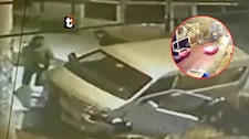 ¡De película! Mujer persigue a delincuentes que le robaron el celular y estos chocan la miniván en la que huían en SJM