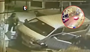 ¡De película! Mujer persigue a delincuentes que le robaron el celular y estos chocan la miniván en la que huían en SJM