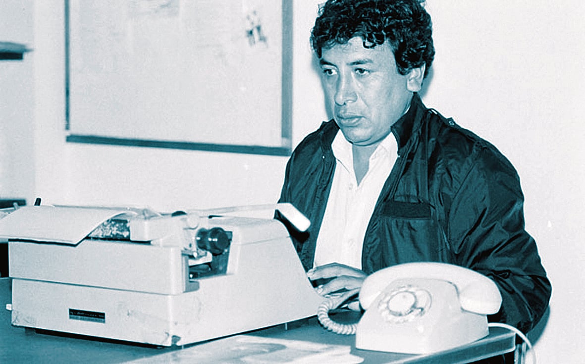 Periodista Hugo Bustíos