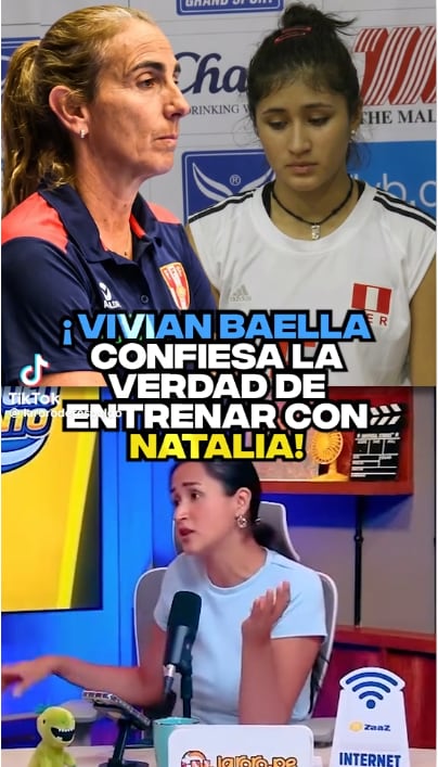 Vivian Baella cuenta que estuvo a punto de dejar la selección de voley porque le chocó la manera de entrenamiento de Natalia Málaga.