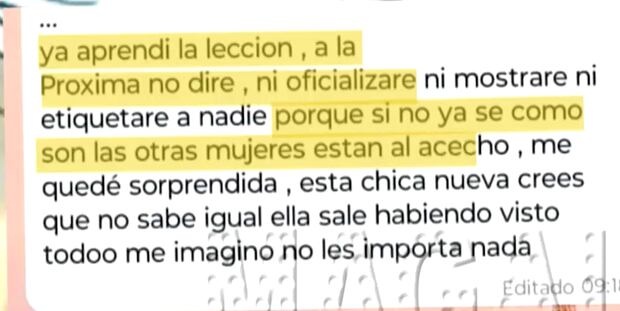 Reacción de Vanessa López a nueva saliente de Jhonny Silva