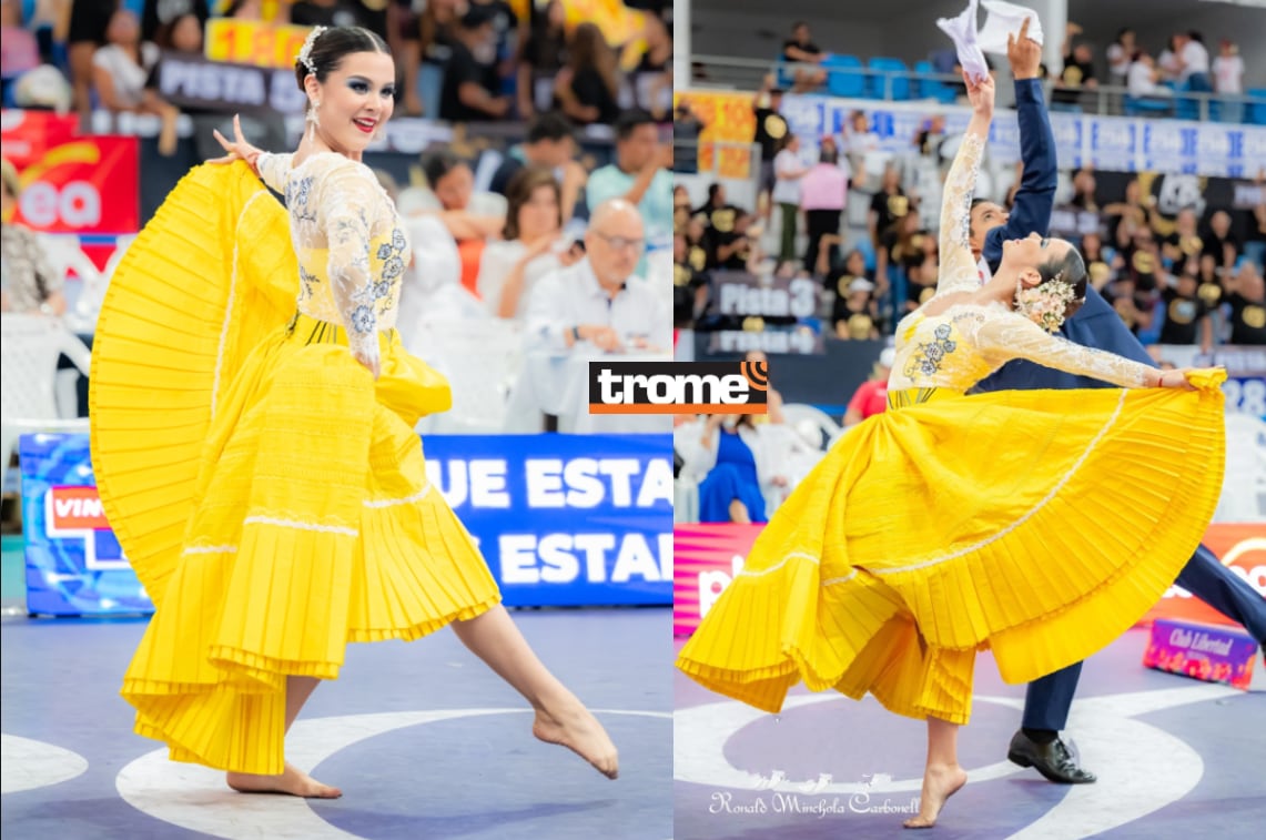 "Por más que se tenga habilidades, hay que esforzarse, trabajar duro", dice Astryd Vargas, tricampeona nacional y mundial de marinera. (Entrevista: Isabel Medina / Trome / Foto: Rev. Marinera y Punto / Ronald Minchola).