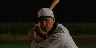 Ray Liotta interpretó al beisbolista Shoeless Joe Jackson a en Campo de sueños en . (Difusión)