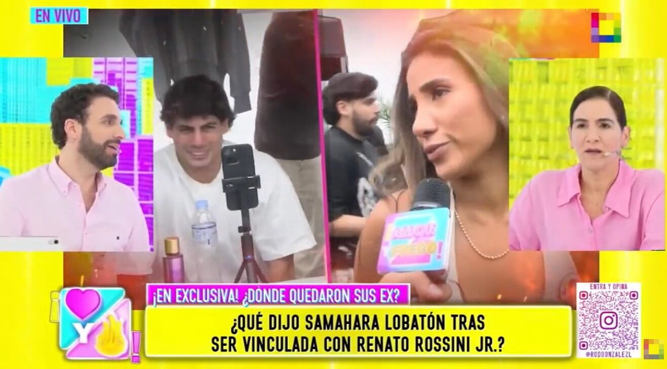 ‘Peluchín’ sorprende con fuerte reacción al saber la edad de Samahara Lobatón y cuántos hijos tiene.