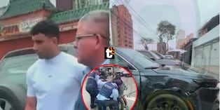 Said Palao involucrado en accidente vehicular en Surco.