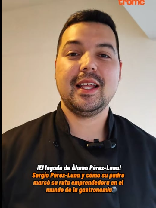 Sergio Pérez-Luna, es el hijo mayor de Álamo