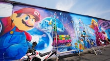 MAR10 DAY, el Día de Mario Bros: Pintan mural gigante del popular personaje de los videojuegos