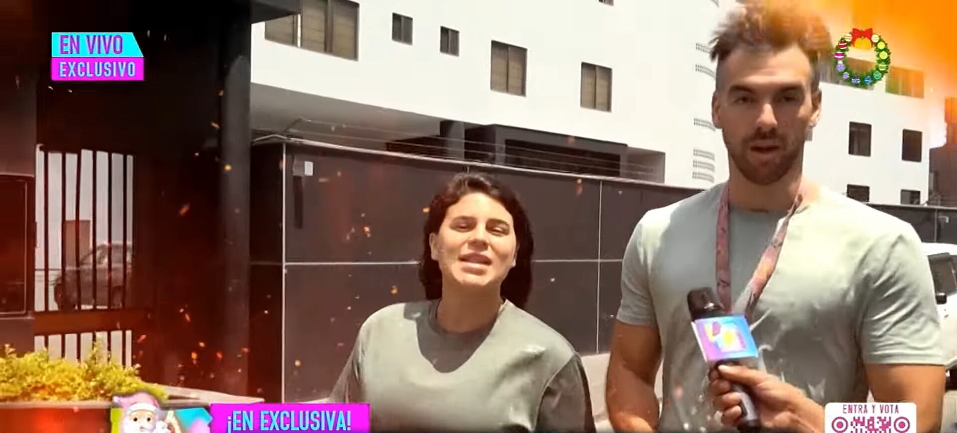 Argentino responde tras fuerte pelea con su expareja. (Fuente: Willax)