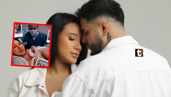 TROME - Samahara Lobatón dio a luz a la hija de Bryan Torres