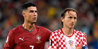 Cristiano Ronaldo y Luka Modric. Foto: composición.