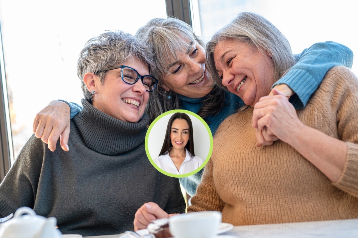 Relaciones sociales en la tercera edad. Foto: Istock.