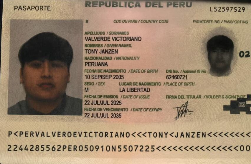 Narco peruano 'Pequeño J' señalado como el autor del triple feminicidio en Argentina.