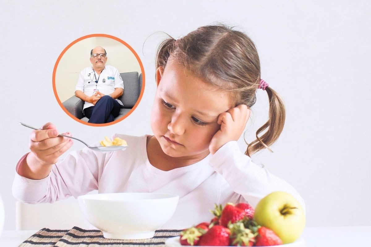 Cuando un niño no come hay que estar atento y saber a qué se debe. Foto: Composición / iStock.
