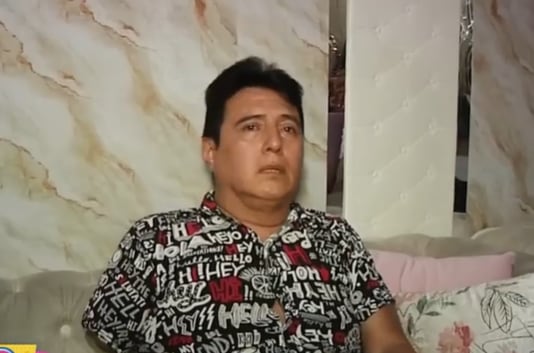 Roly Ortiz a punto de perder la pierna. Foto: Captura de Todo se Filtra | Panamericana Tv