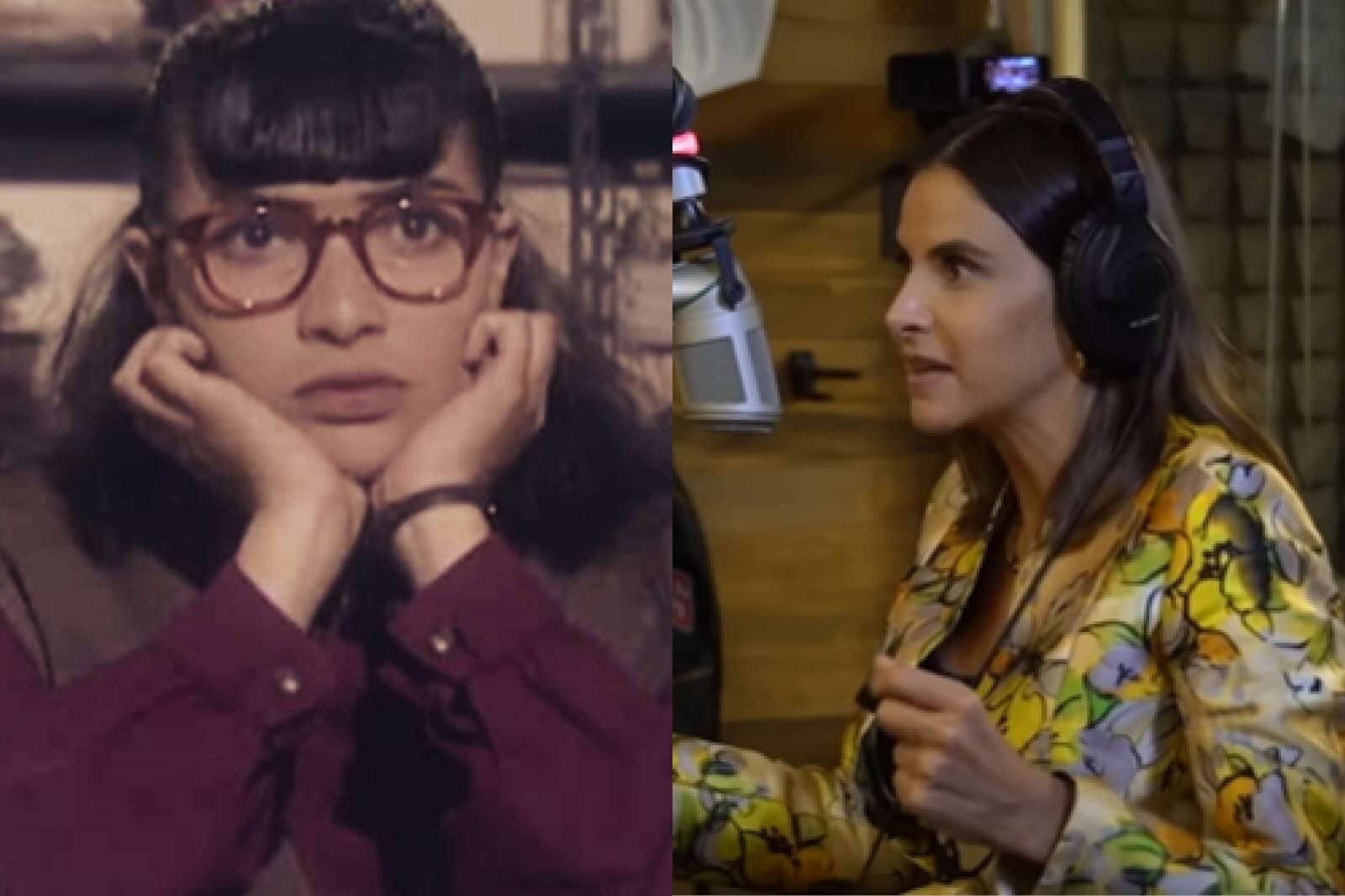 La actriz comentó que estuvo a punto de dejar de lado su rol en la popular serie colombiana (Foto: Betty,LaFea/ Instagram - Exa/YouTube)