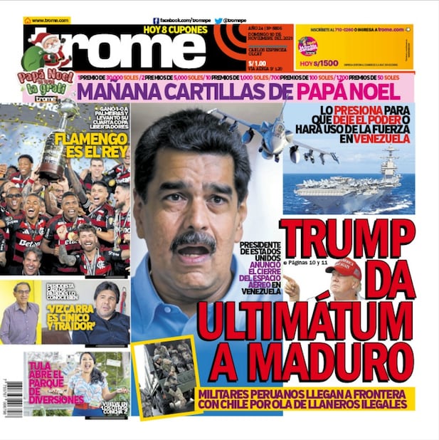 Portada Trome