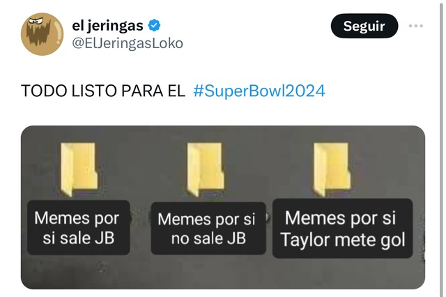 TROME | Super Bowl 2024: Los memes más divertidos del Halftime show (Foto: Twitter)