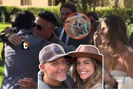 Alejandro Sanz y Stephanie Cayo felicitaron a Bruno Ascenzo por su boda con Adrián Bello en Cusco