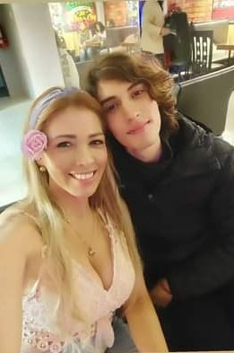 Lucecita Ceballos y su hijo menor Mateo Ríos de paseo (Foto: Lucecita Ceballos/ Facebook)