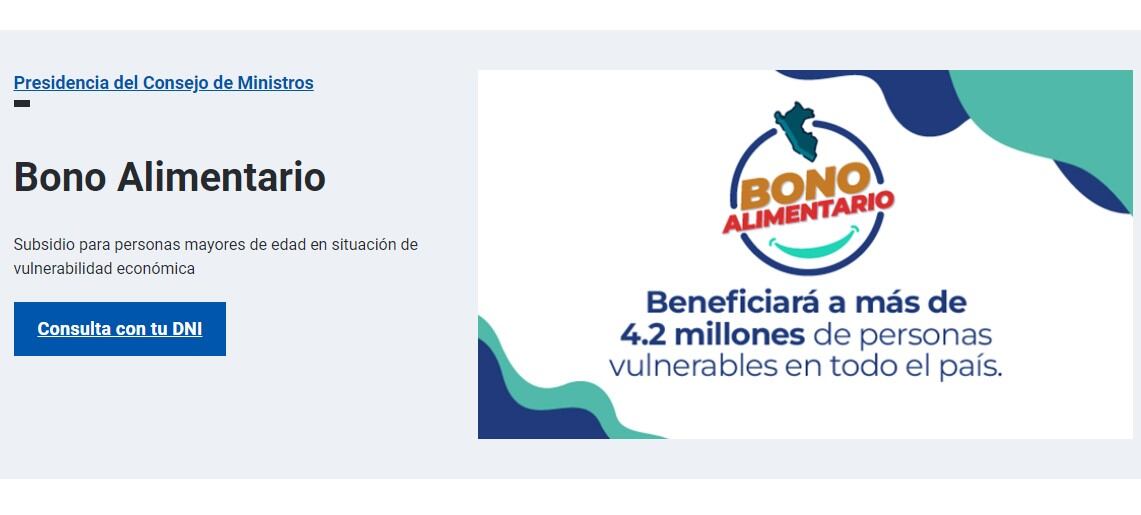 Las personas deberán ingresar a la página indicada (Foto: Captura de pantalla)