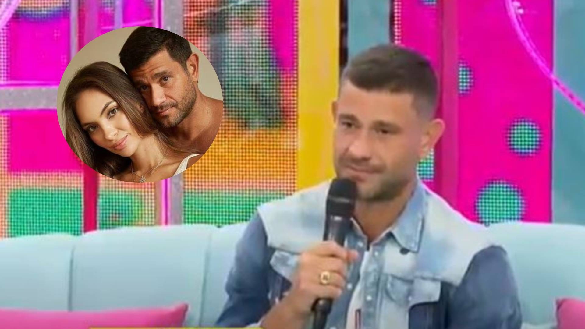 Yaco Eskenazi visita set de Amor y Fuego, en Willax