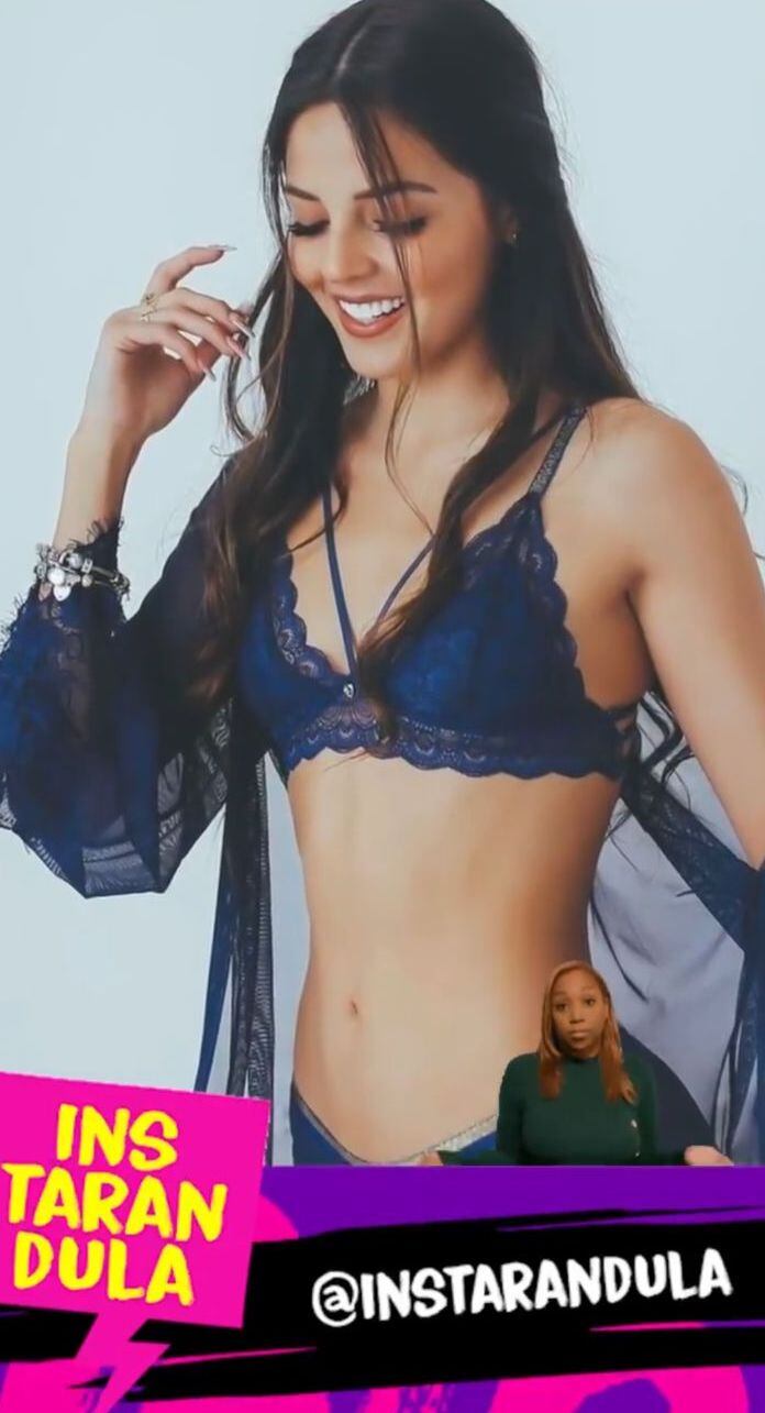 Luciana Fuster dijo que no se tomaría fotos en lencería y usuarios le recuerdan su pasado