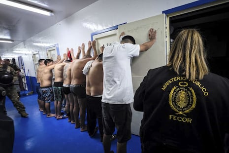Los presos de Ancón I y el Frontón