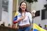 María Corina Machado fue liberada, aparece VIDEO donde luce encapuchada diciendo que está bien: “Venezuela será libre”