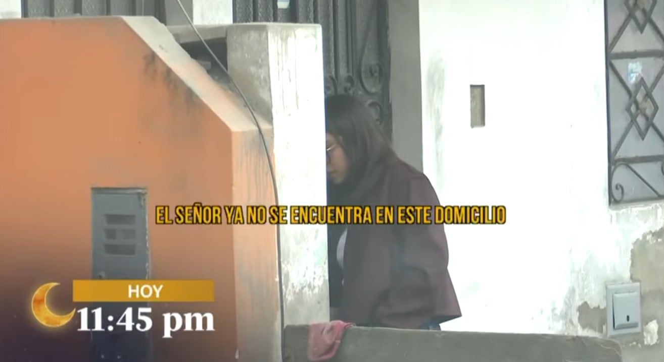 Cuñada de Sánchez Chavesta indica que él ya no vive ahí.
