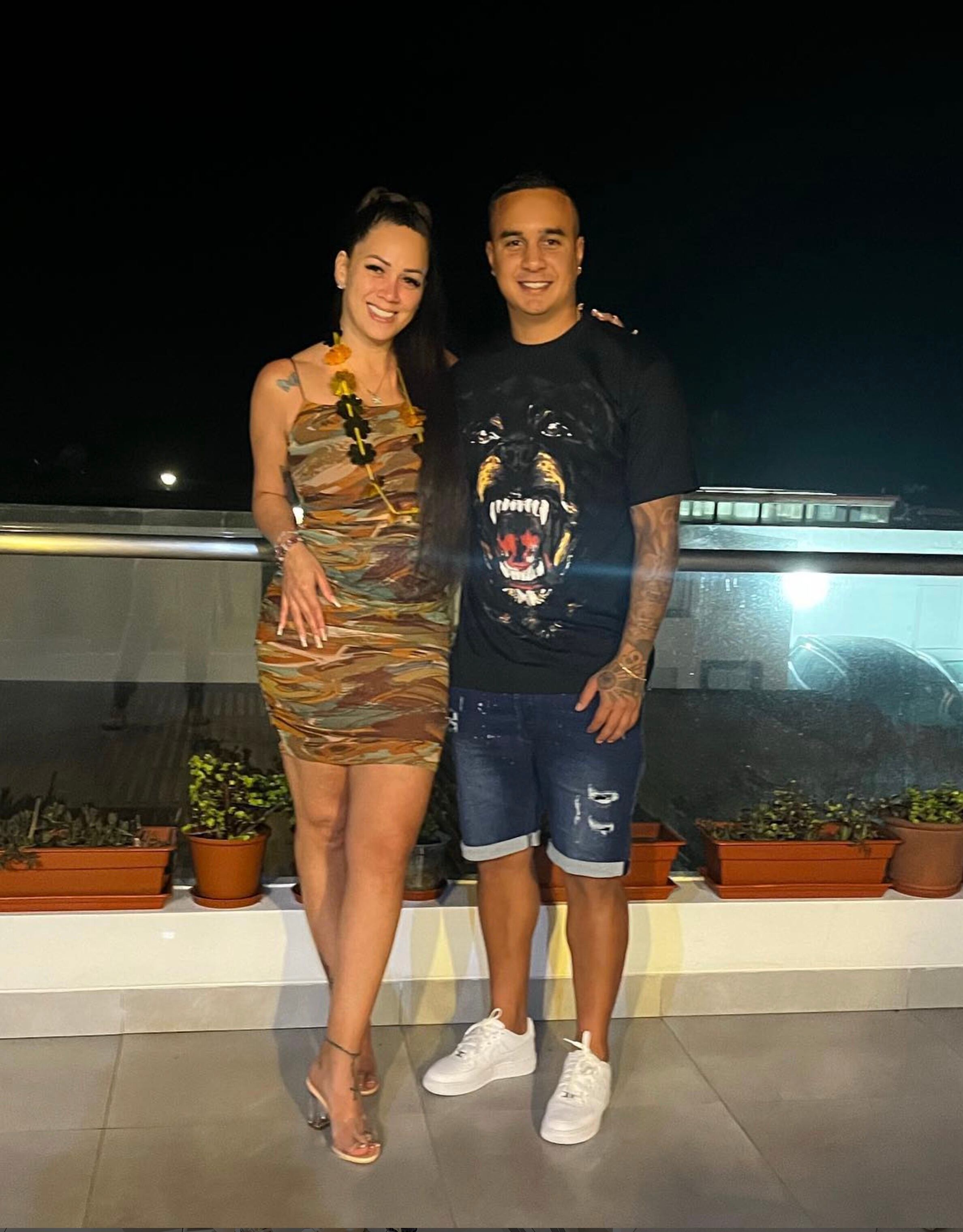 Melissa Klug y Jesús Barco