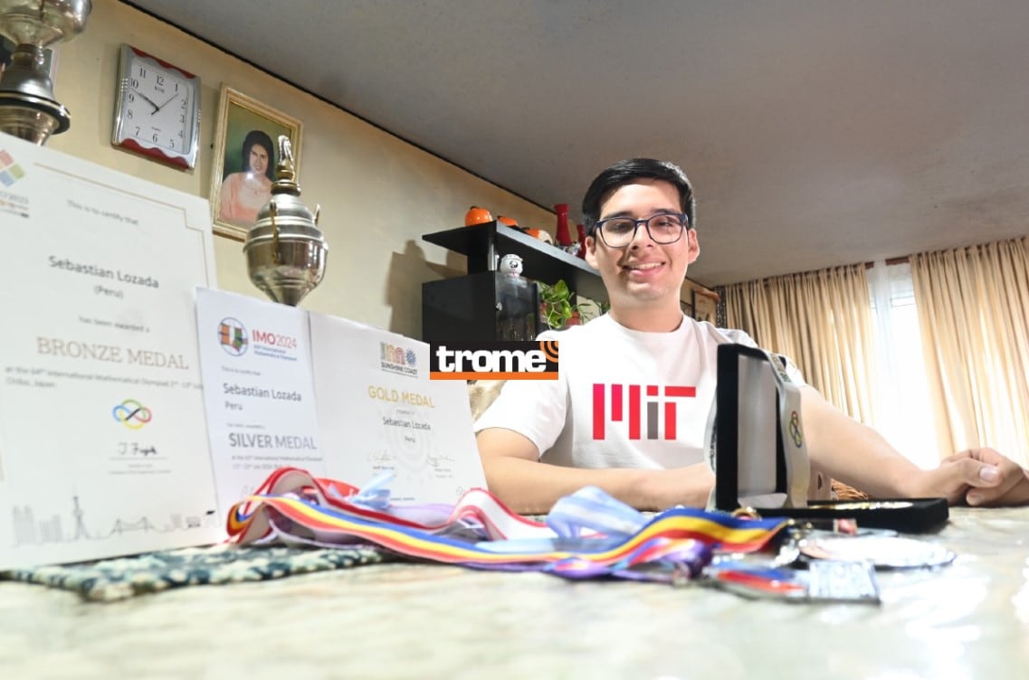 Sebastián Lozada, talentoso joven peruano, acaba de lograr beca para estudiar en el MIT. (Entrevista y Composición foto: Isabel Medina / Trome).