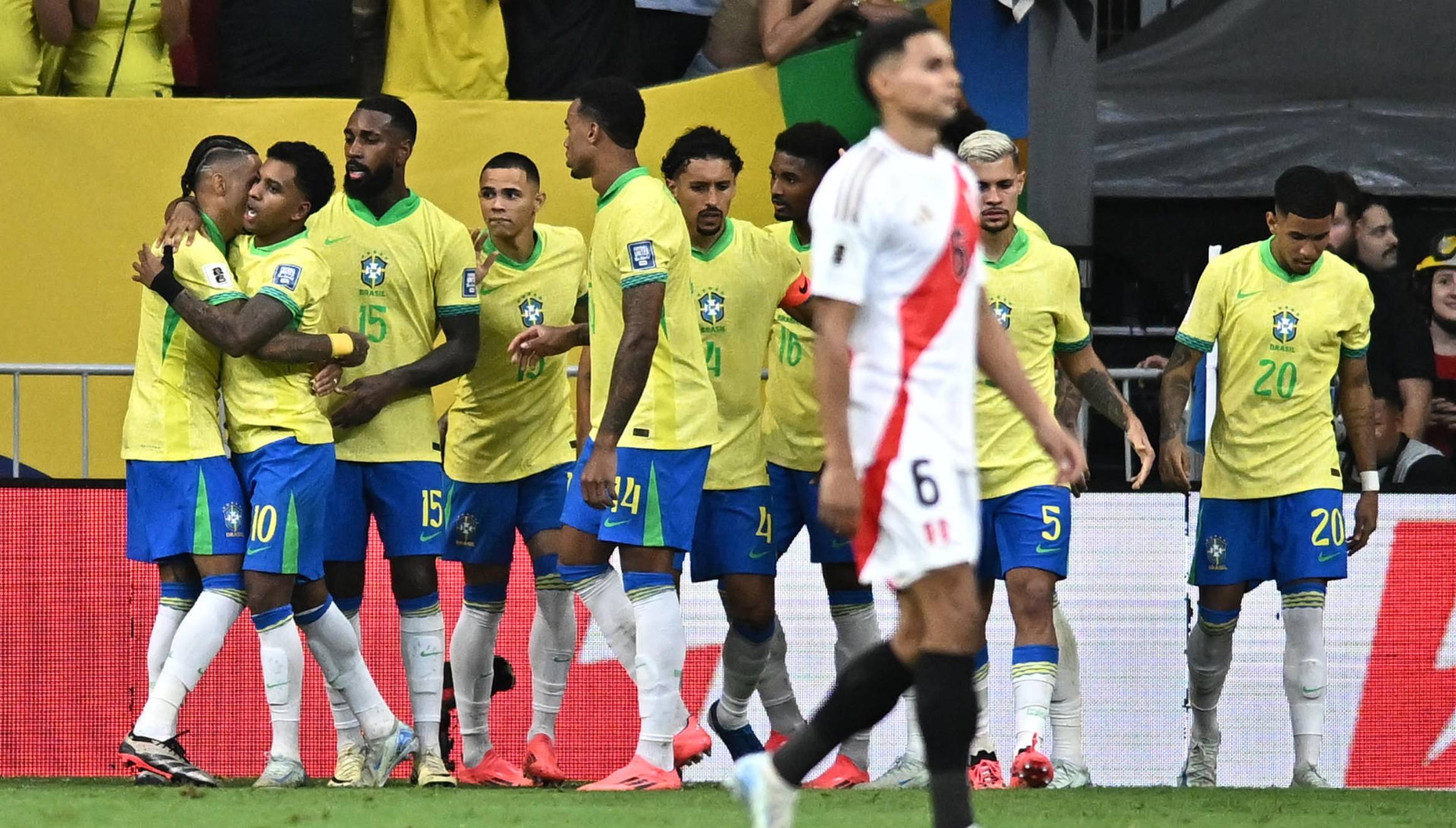 Brasil 4 -Perú 0 (Foto: EFE)