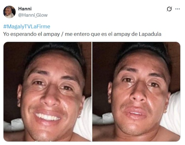 Programa de 'Magaly TV: La Firme' mostró a Lapadula con otra mujer. (Foto: X)