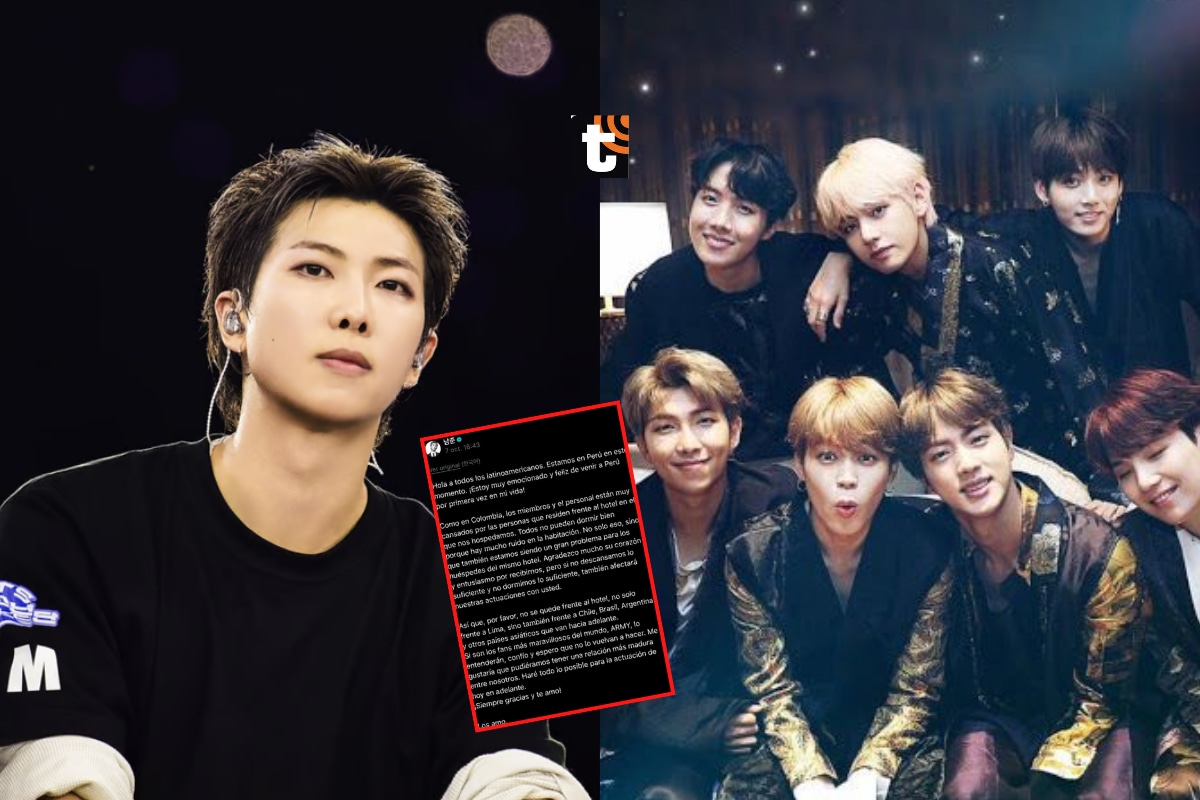 RM se muestra emocionado y hace inesperado pedido a ARMY antes de su primer concierto.