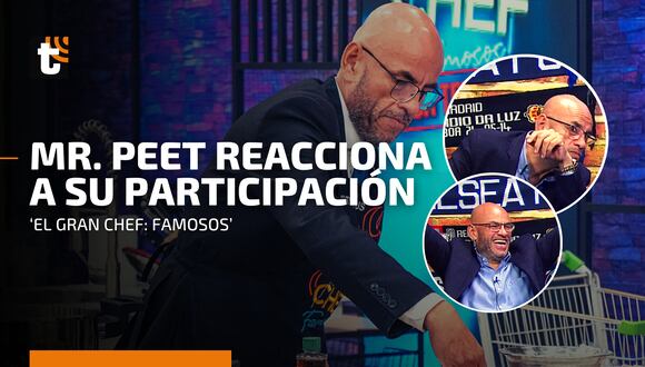 El Gran Chef Famosos: así fue la reacción de Mr. Peet tras salvarse de la eliminación