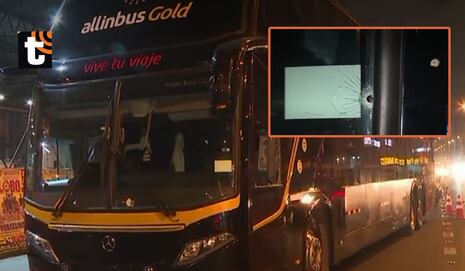 ¡Terror en la Panamericana Norte! Sicarios disparan contra bus interprovincial y dejan al chofer grave