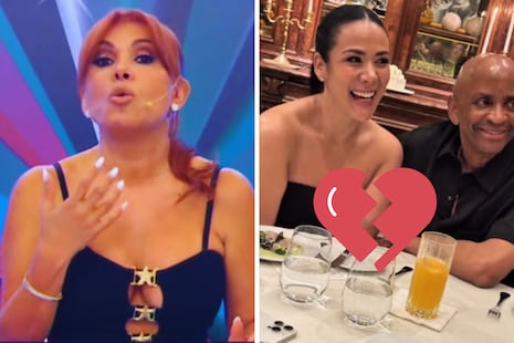 ¿Magdyel rompió palitos con Sergio George? Magaly lanza lapidario mensaje