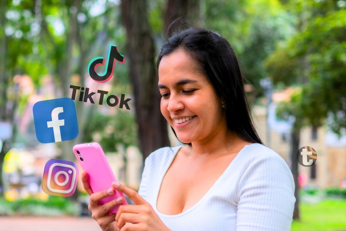 TikTok es la red social más influyente para los nacidos entre 1997 al 2010 (Composición: GEC)