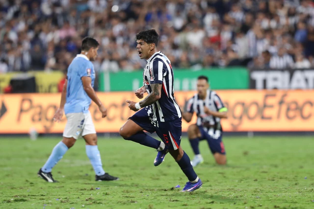 Esteban Pavez marcó su primer gol con Alianza Lima. Llegó esta temporada procedente de Colo Colo. (Foto: Jesús Saucedo / GEC)