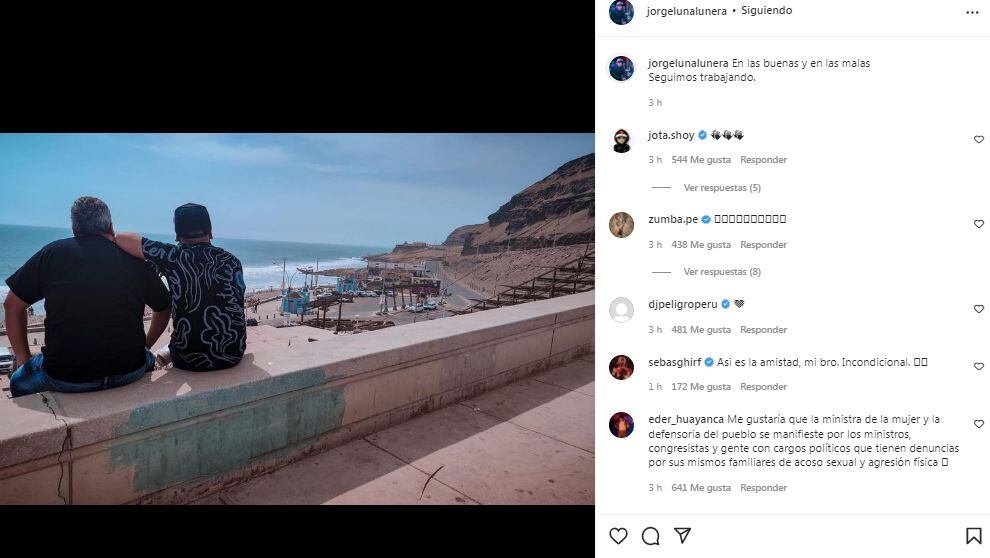 Jorge Luna se pronuncia tras críticas por ‘chiste’ de Ricardo Mendoza