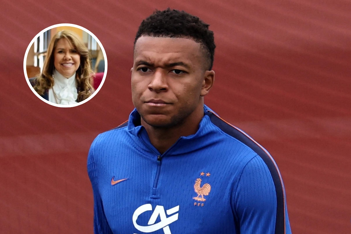 Kylian Mbappé no dudó en responderle a senadora paraguaya que lo insultó. (Fotos: AFP / Redes sociales)